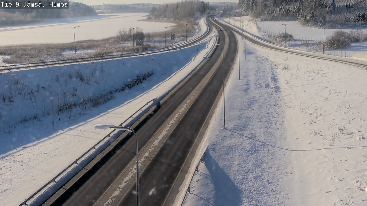Weather Camera Image Road 9 Jämsä, Himos, Jämsä, Keski-Suomi