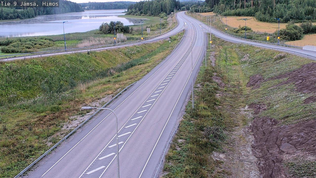 Weather Camera Image Road 9 Jämsä, Himos, Jämsä, Keski-Suomi