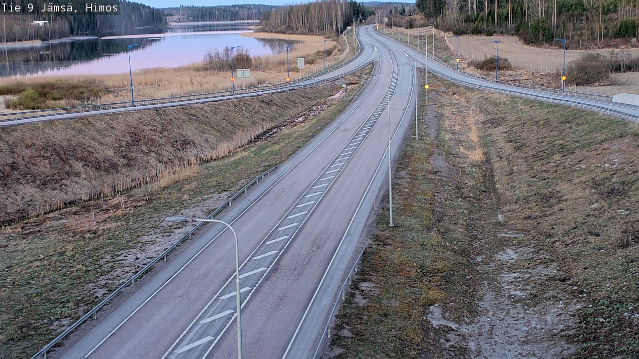 Weather Camera Image Road 9 Jämsä, Himos, Jämsä, Keski-Suomi