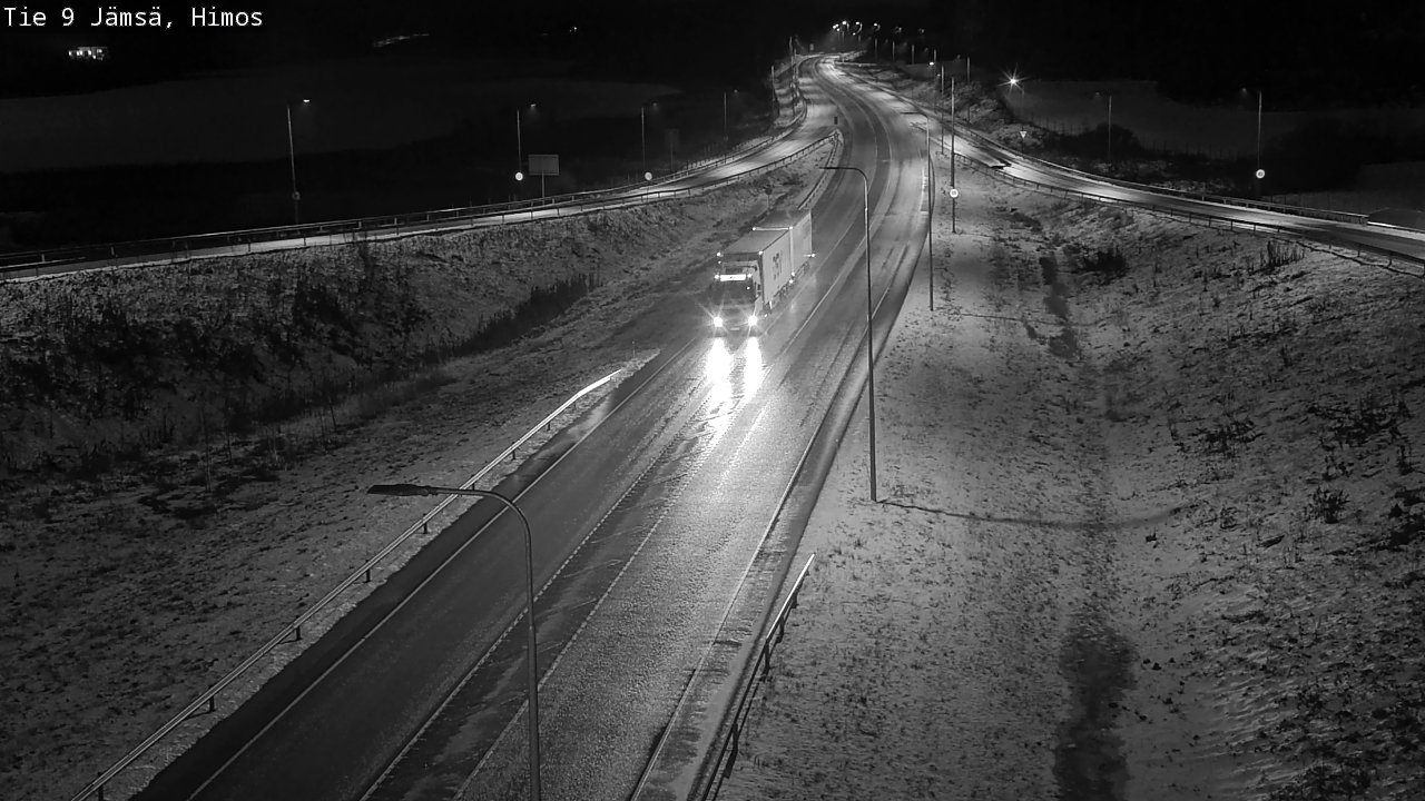 Weather Camera Image Road 9 Jämsä, Himos, Jämsä, Keski-Suomi