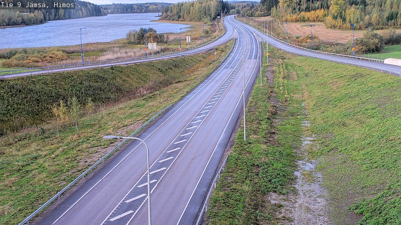 Weather Camera Image Road 9 Jämsä, Himos, Jämsä, Keski-Suomi