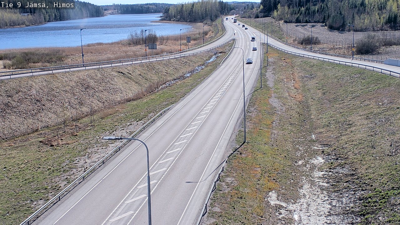 Weather Camera Image Road 9 Jämsä, Himos, Jämsä, Keski-Suomi