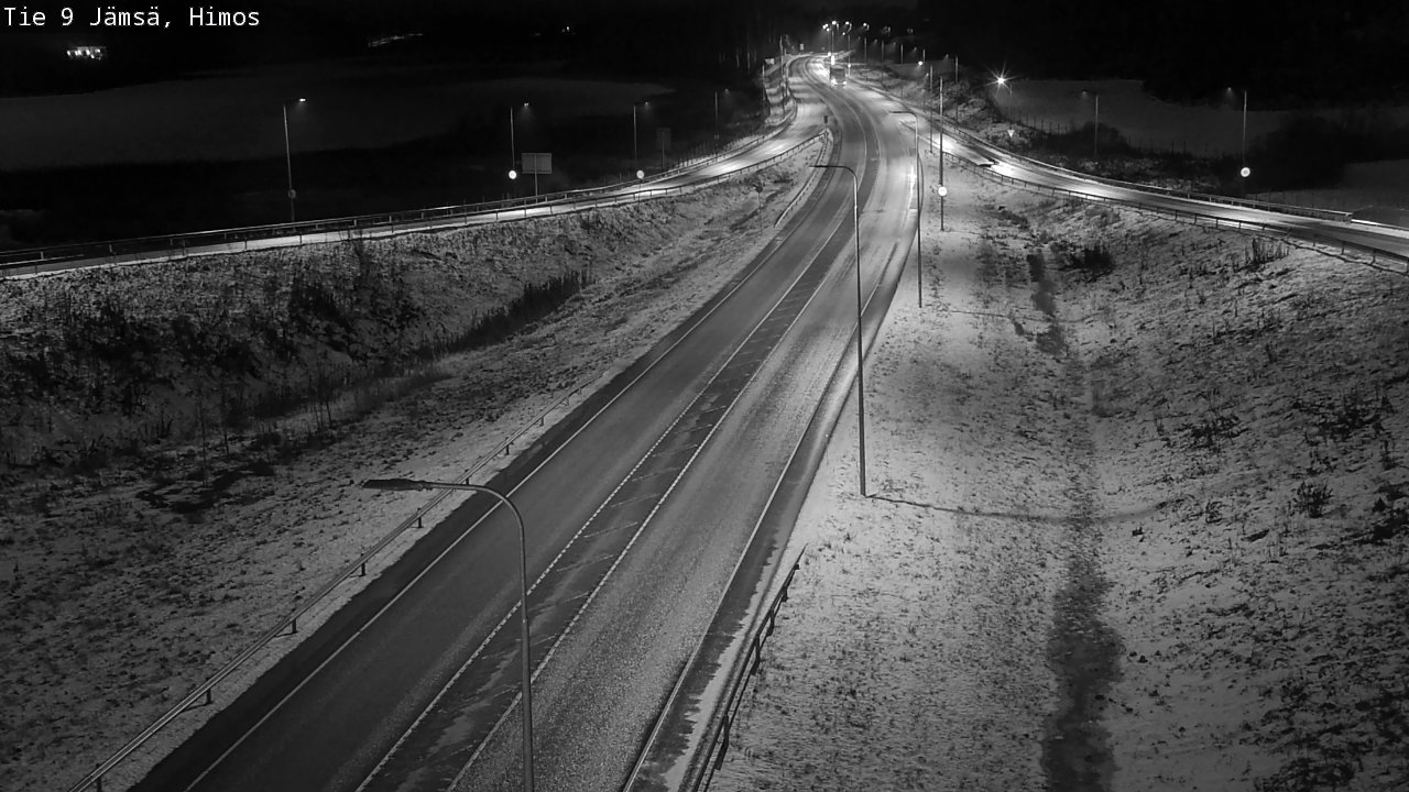 Weather Camera Image Road 9 Jämsä, Himos, Jämsä, Keski-Suomi