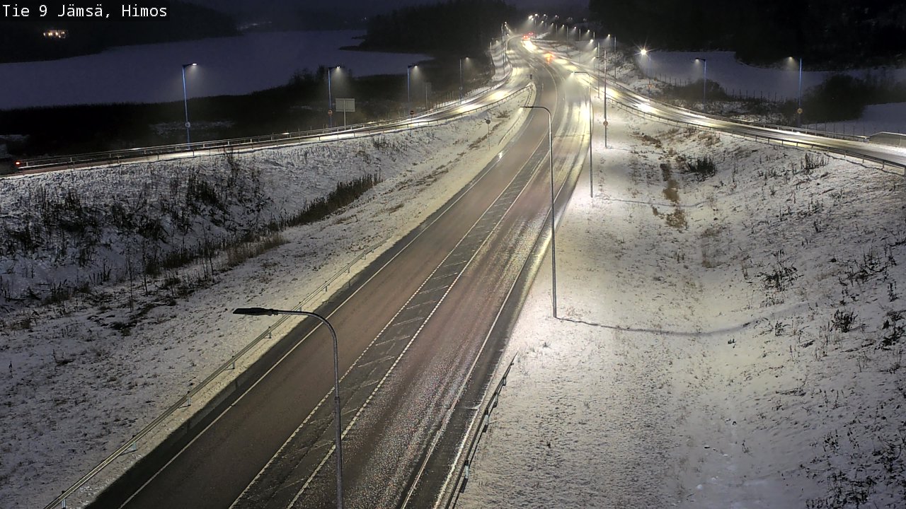 Weather Camera Image Road 9 Jämsä, Himos, Jämsä, Keski-Suomi