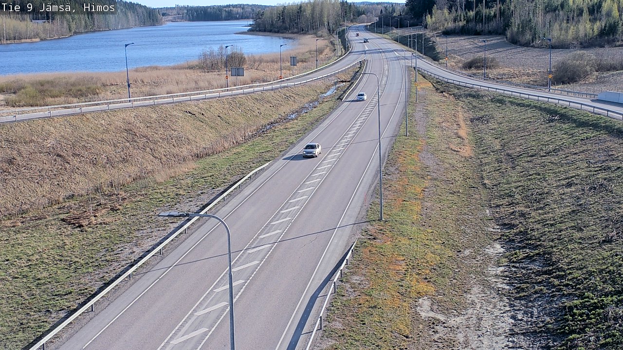 Weather Camera Image Road 9 Jämsä, Himos, Jämsä, Keski-Suomi