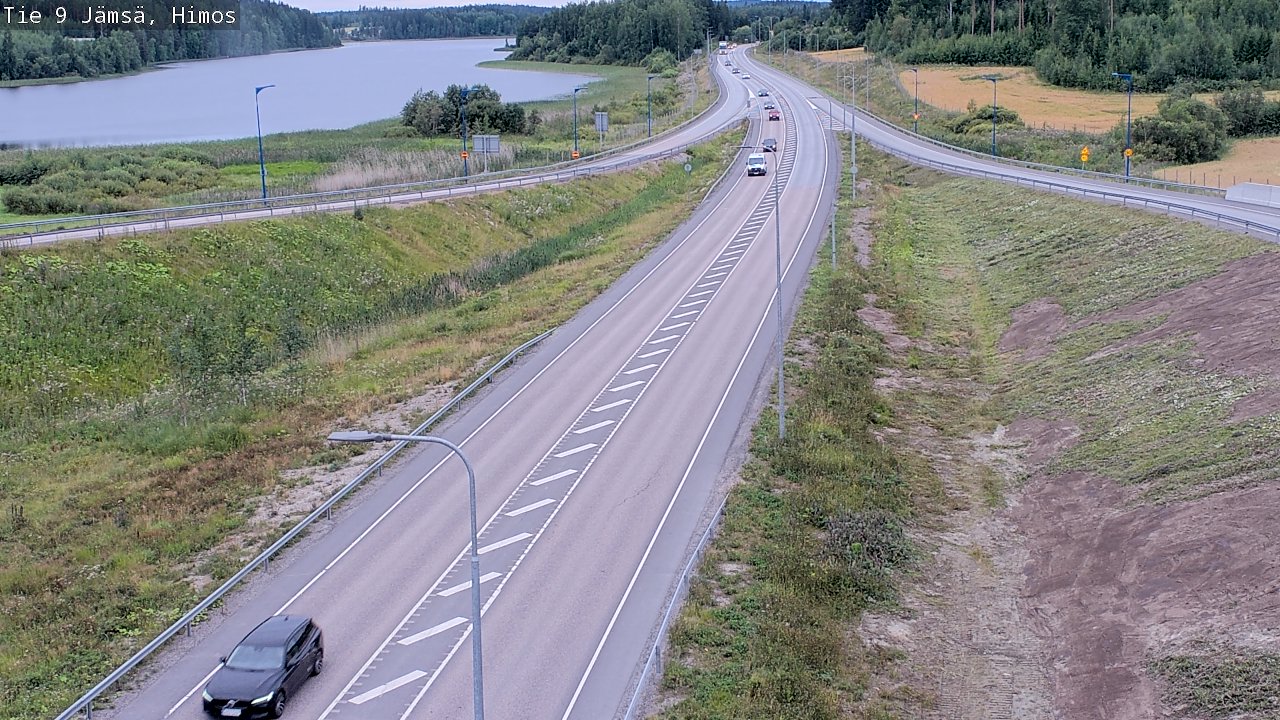 Weather Camera Image Road 9 Jämsä, Himos, Jämsä, Keski-Suomi