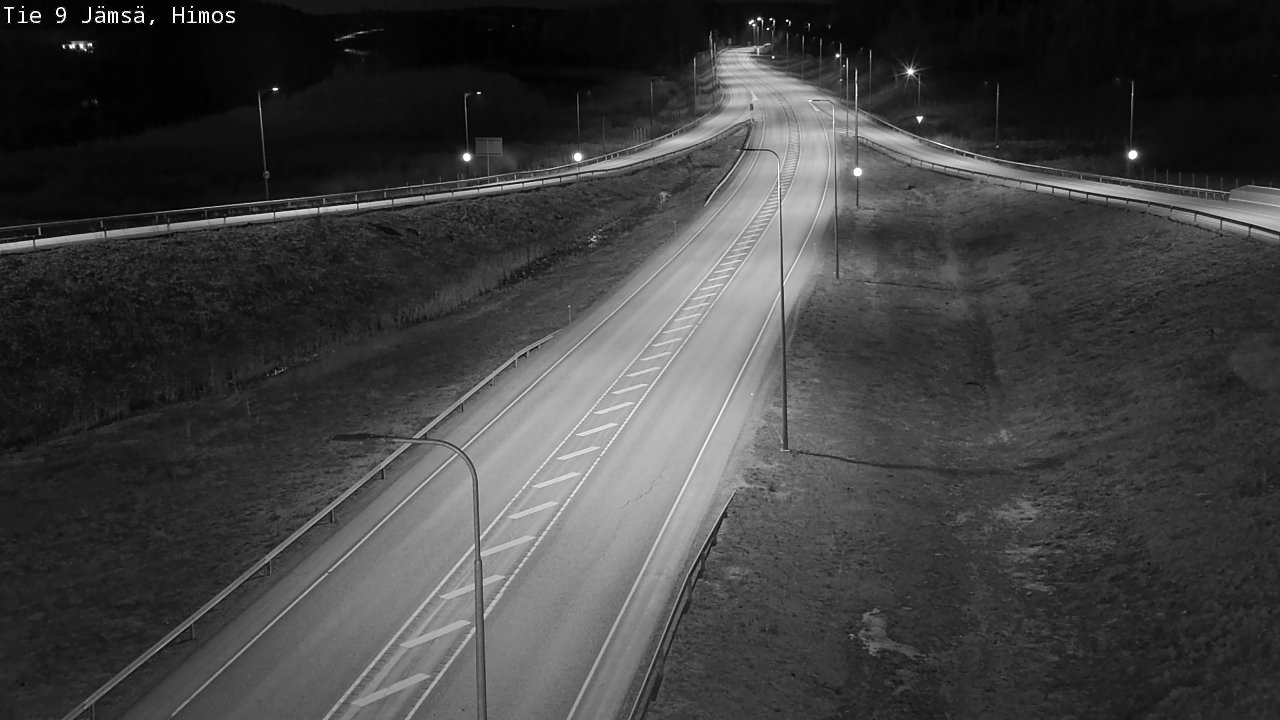 Weather Camera Image Road 9 Jämsä, Himos, Jämsä, Keski-Suomi