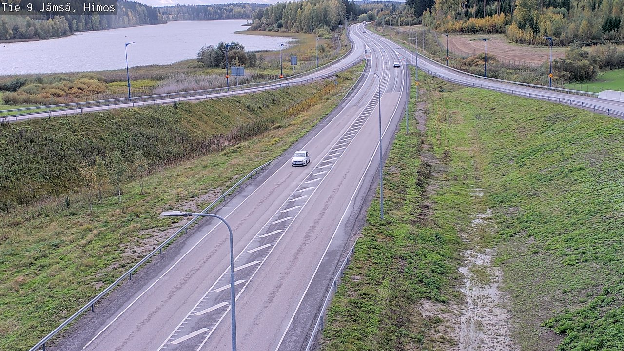 Weather Camera Image Road 9 Jämsä, Himos, Jämsä, Keski-Suomi
