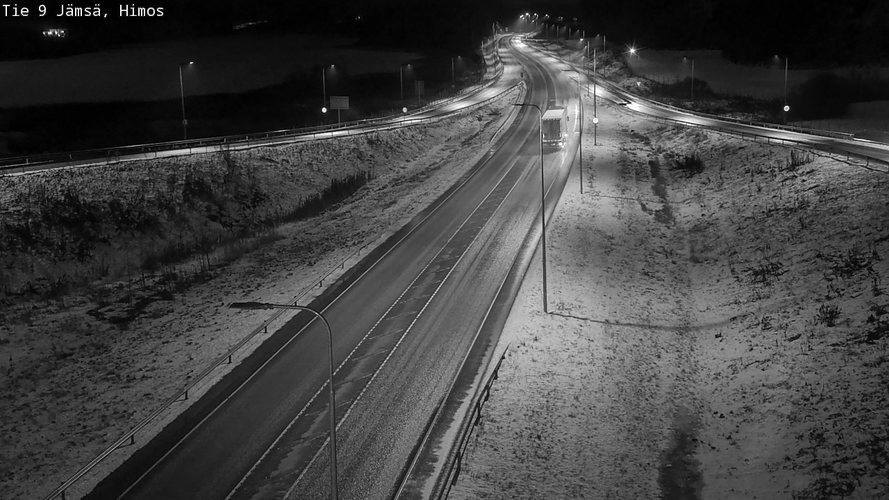 Weather Camera Image Road 9 Jämsä, Himos, Jämsä, Keski-Suomi
