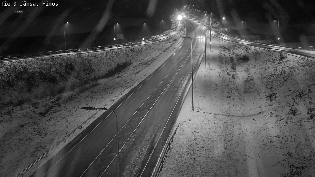 Weather Camera Image Road 9 Jämsä, Himos, Jämsä, Keski-Suomi