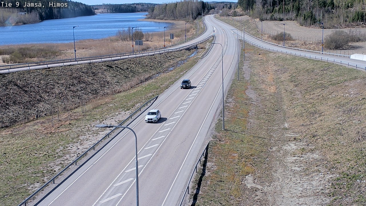 Weather Camera Image Road 9 Jämsä, Himos, Jämsä, Keski-Suomi