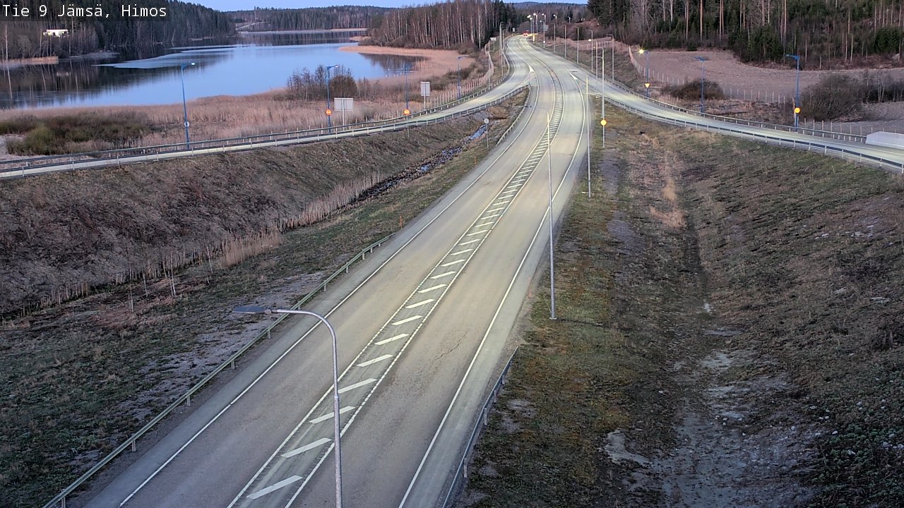 Weather Camera Image Road 9 Jämsä, Himos, Jämsä, Keski-Suomi