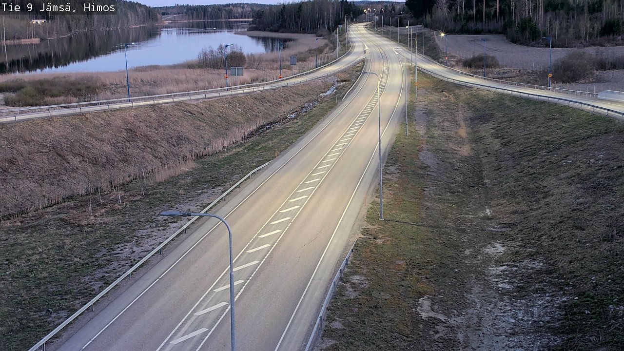 Weather Camera Image Road 9 Jämsä, Himos, Jämsä, Keski-Suomi