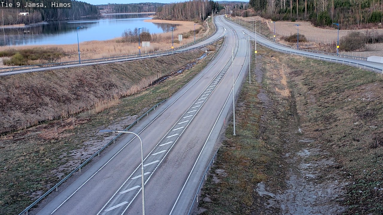 Weather Camera Image Road 9 Jämsä, Himos, Jämsä, Keski-Suomi