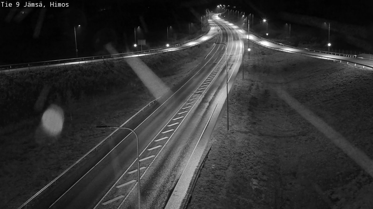 Weather Camera Image Road 9 Jämsä, Himos, Jämsä, Keski-Suomi