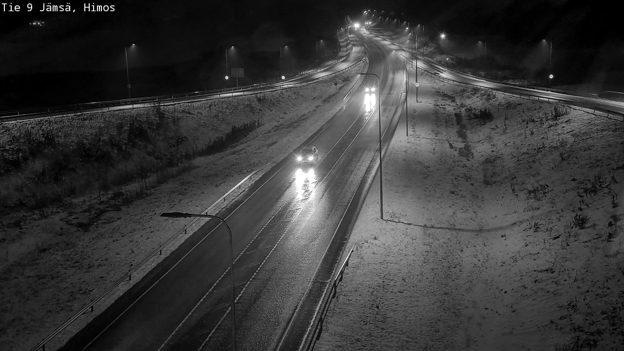 Weather Camera Image Road 9 Jämsä, Himos, Jämsä, Keski-Suomi
