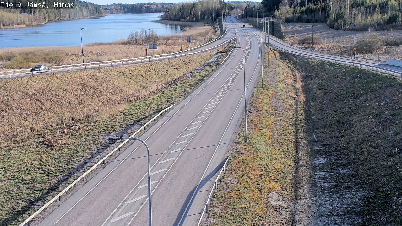 Weather Camera Image Road 9 Jämsä, Himos, Jämsä, Keski-Suomi