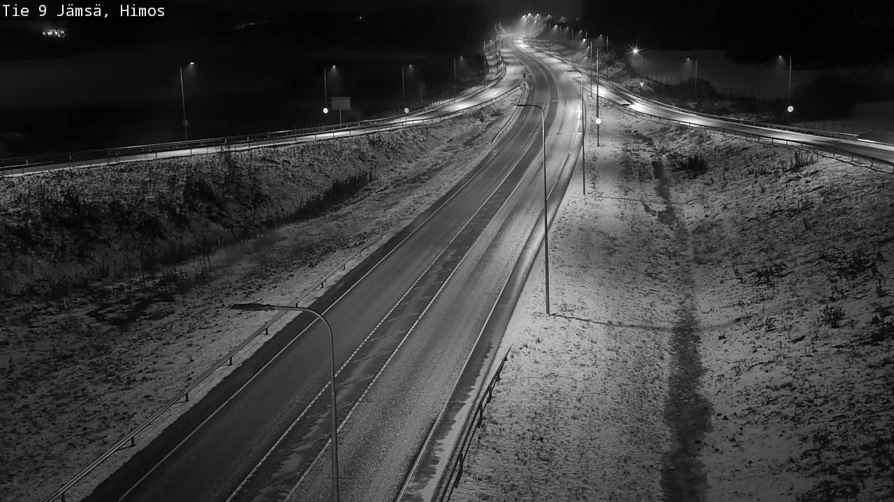 Weather Camera Image Road 9 Jämsä, Himos, Jämsä, Keski-Suomi