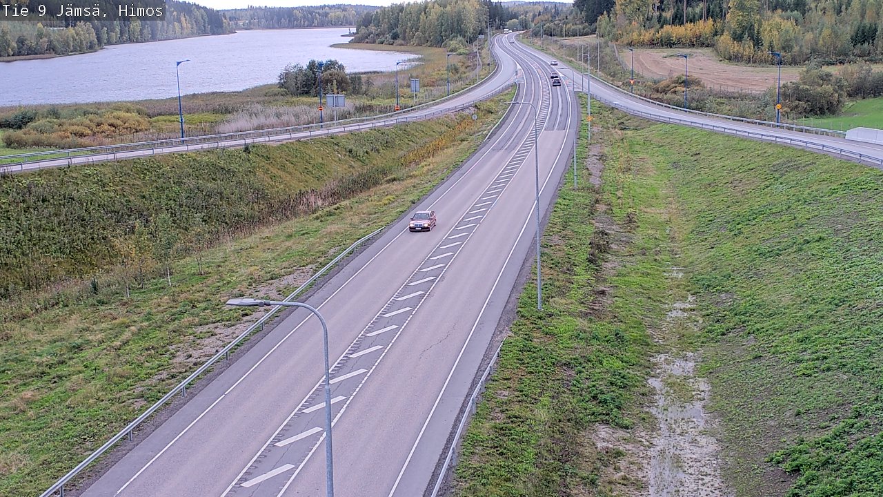 Weather Camera Image Road 9 Jämsä, Himos, Jämsä, Keski-Suomi