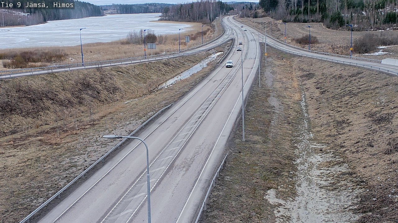 Weather Camera Image Väg 9 Jämsä, Himos, Jämsä, Keski-Suomi