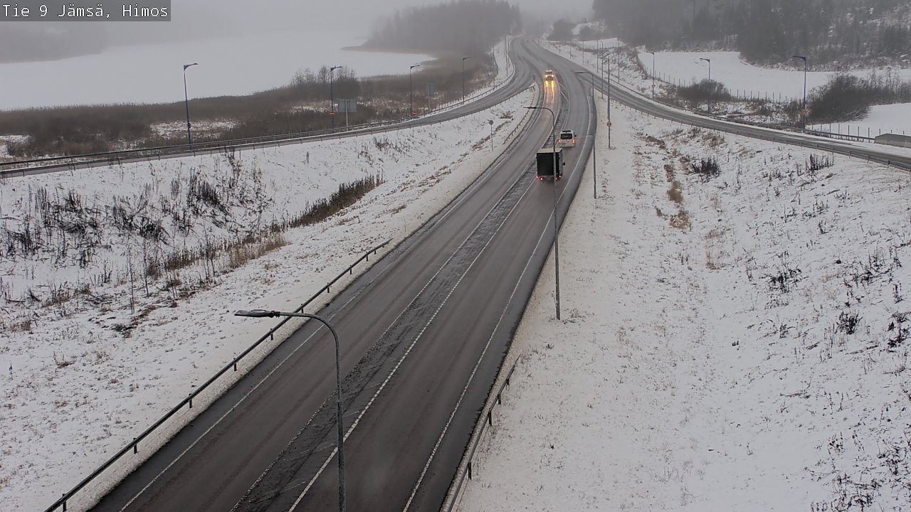 Weather Camera Image Road 9 Jämsä, Himos, Jämsä, Keski-Suomi
