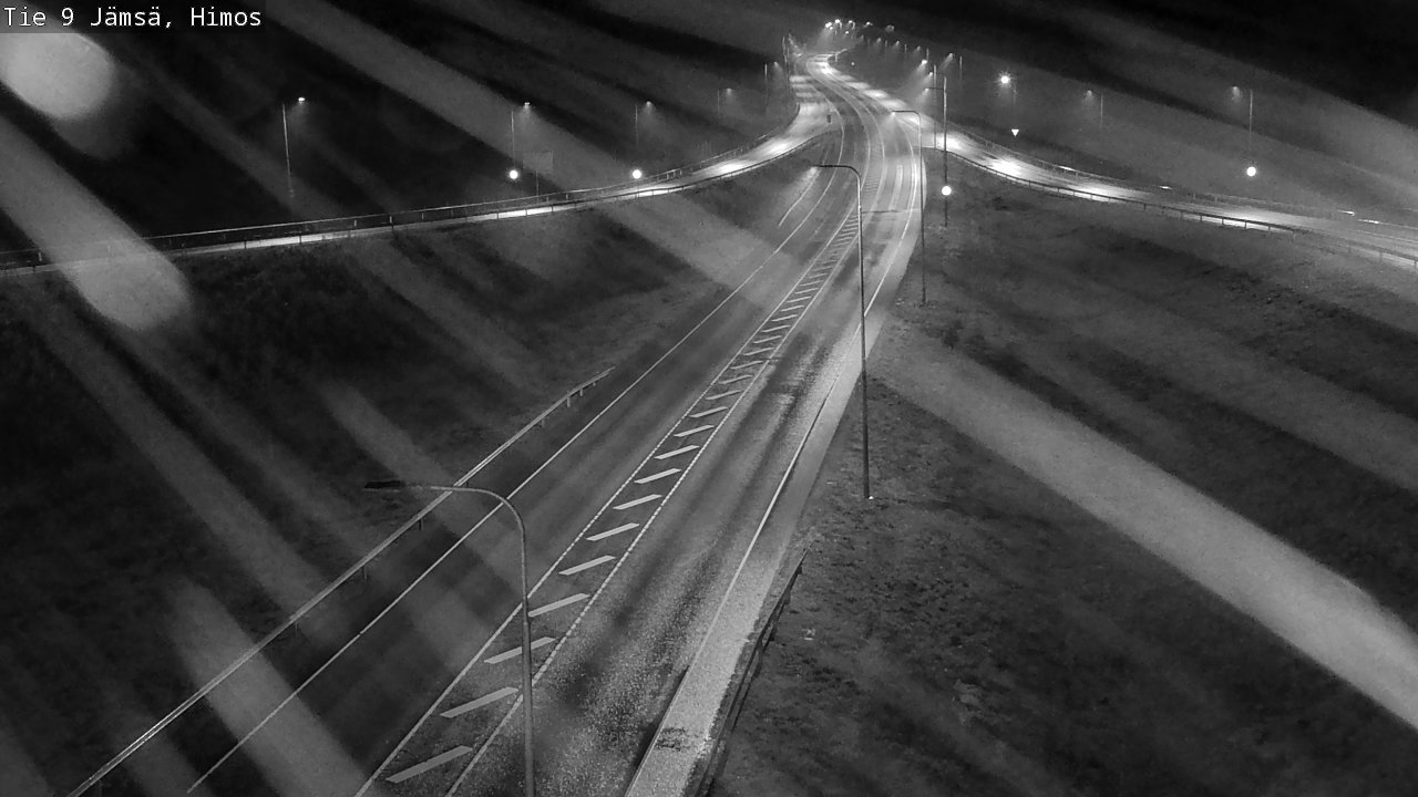 Weather Camera Image Road 9 Jämsä, Himos, Jämsä, Keski-Suomi