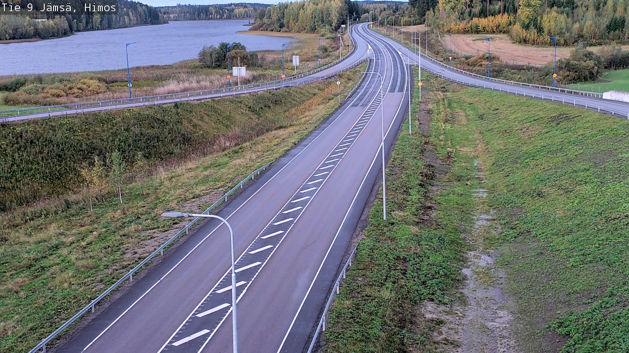 Weather Camera Image Road 9 Jämsä, Himos, Jämsä, Keski-Suomi