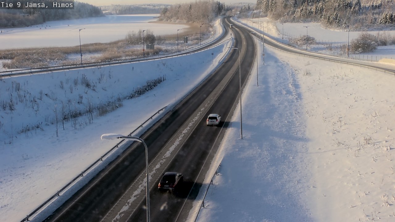 Weather Camera Image Road 9 Jämsä, Himos, Jämsä, Keski-Suomi