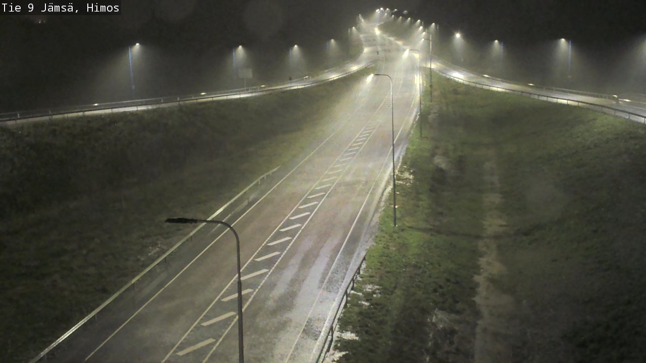 Weather Camera Image Road 9 Jämsä, Himos, Jämsä, Keski-Suomi