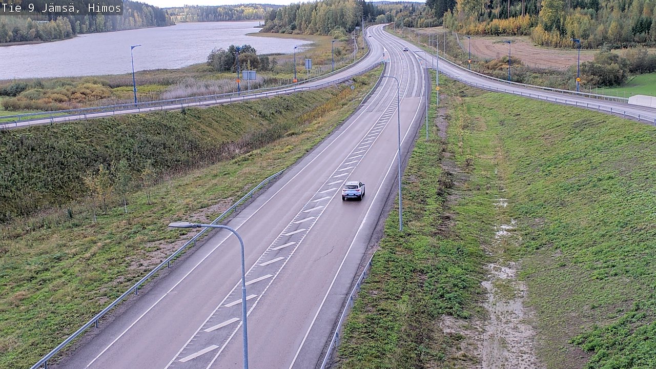 Weather Camera Image Road 9 Jämsä, Himos, Jämsä, Keski-Suomi