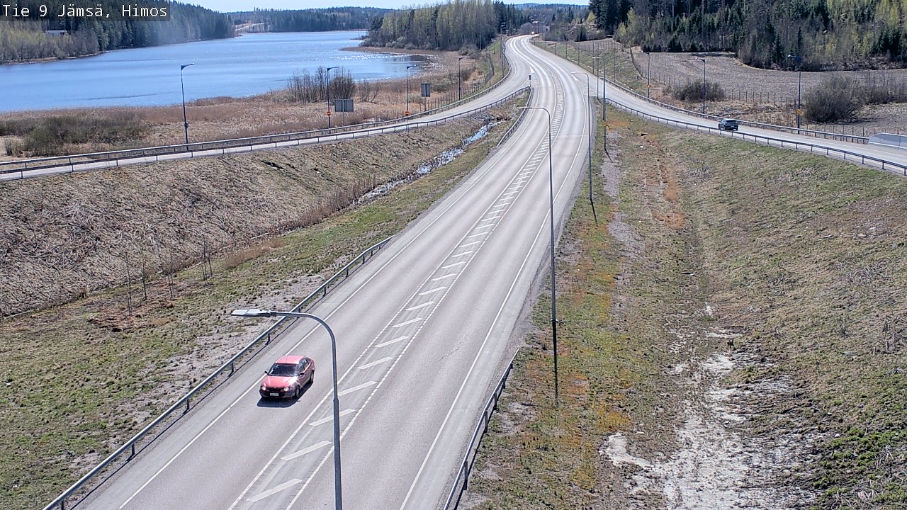 Weather Camera Image Road 9 Jämsä, Himos, Jämsä, Keski-Suomi