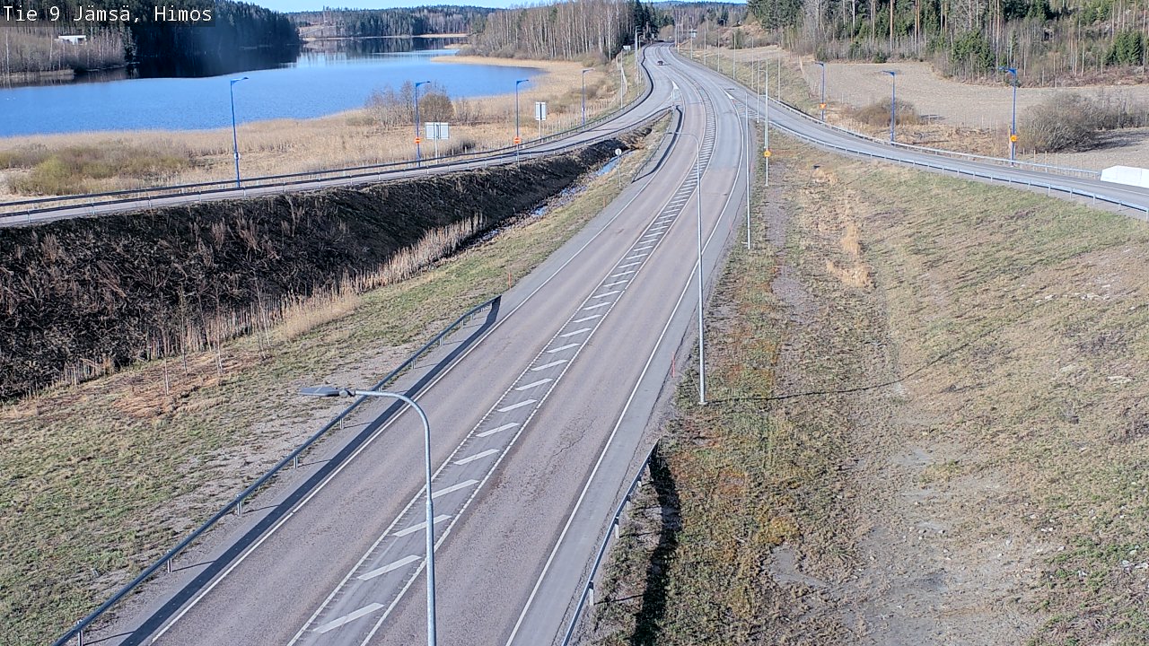 Weather Camera Image Road 9 Jämsä, Himos, Jämsä, Keski-Suomi