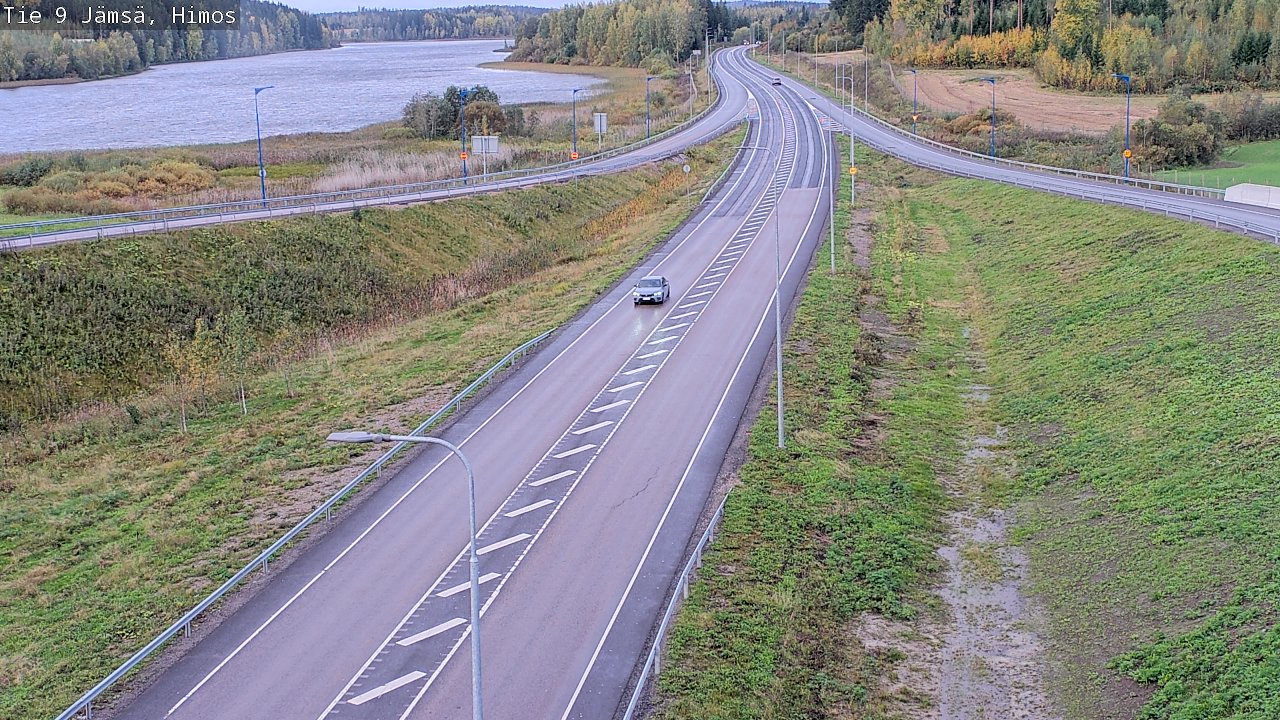Weather Camera Image Road 9 Jämsä, Himos, Jämsä, Keski-Suomi
