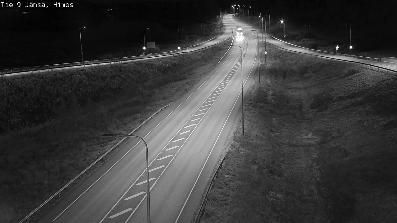 Weather Camera Image Väg 9 Jämsä, Himos, Jämsä, Keski-Suomi