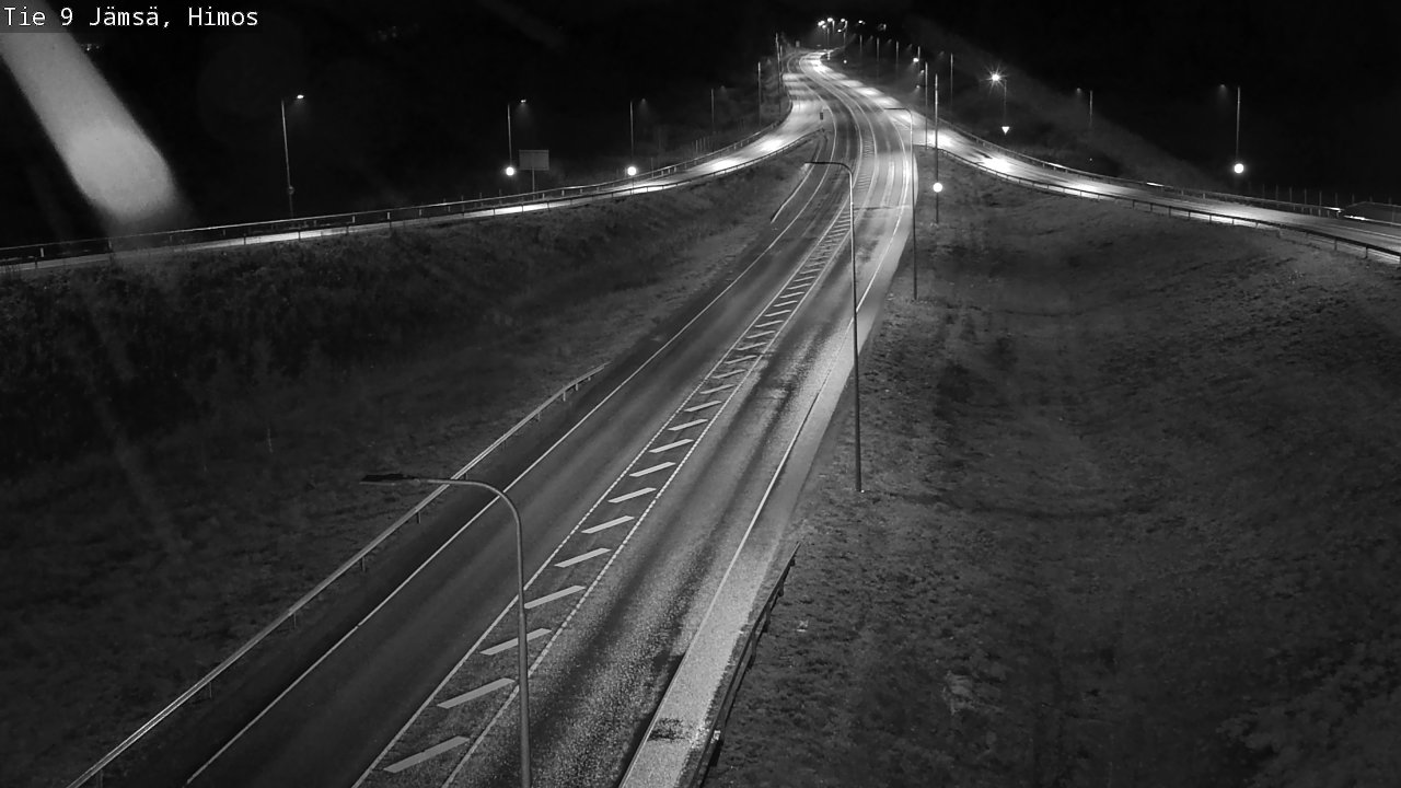 Weather Camera Image Road 9 Jämsä, Himos, Jämsä, Keski-Suomi