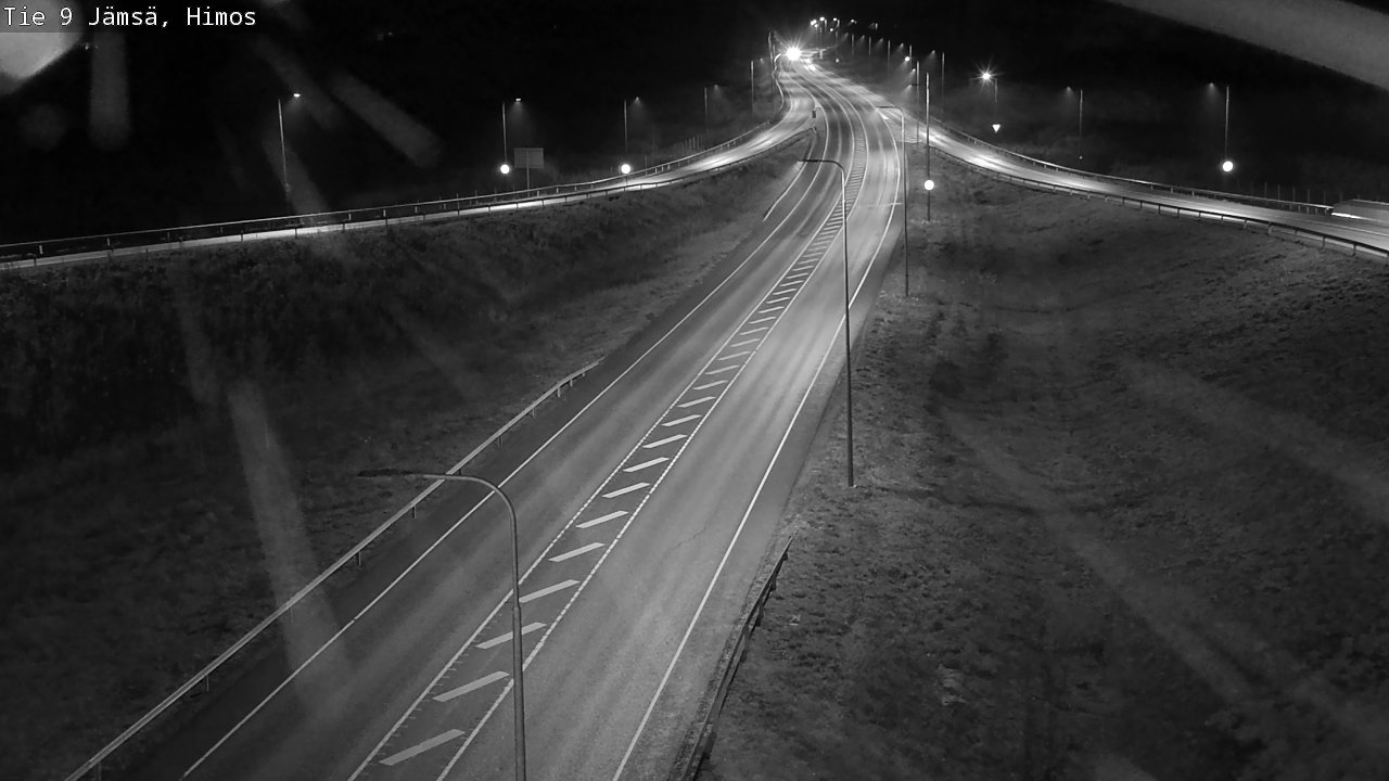 Weather Camera Image Road 9 Jämsä, Himos, Jämsä, Keski-Suomi