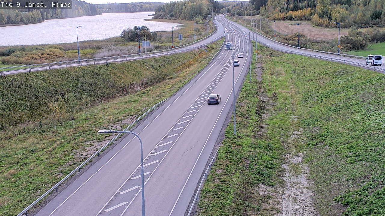 Weather Camera Image Road 9 Jämsä, Himos, Jämsä, Keski-Suomi