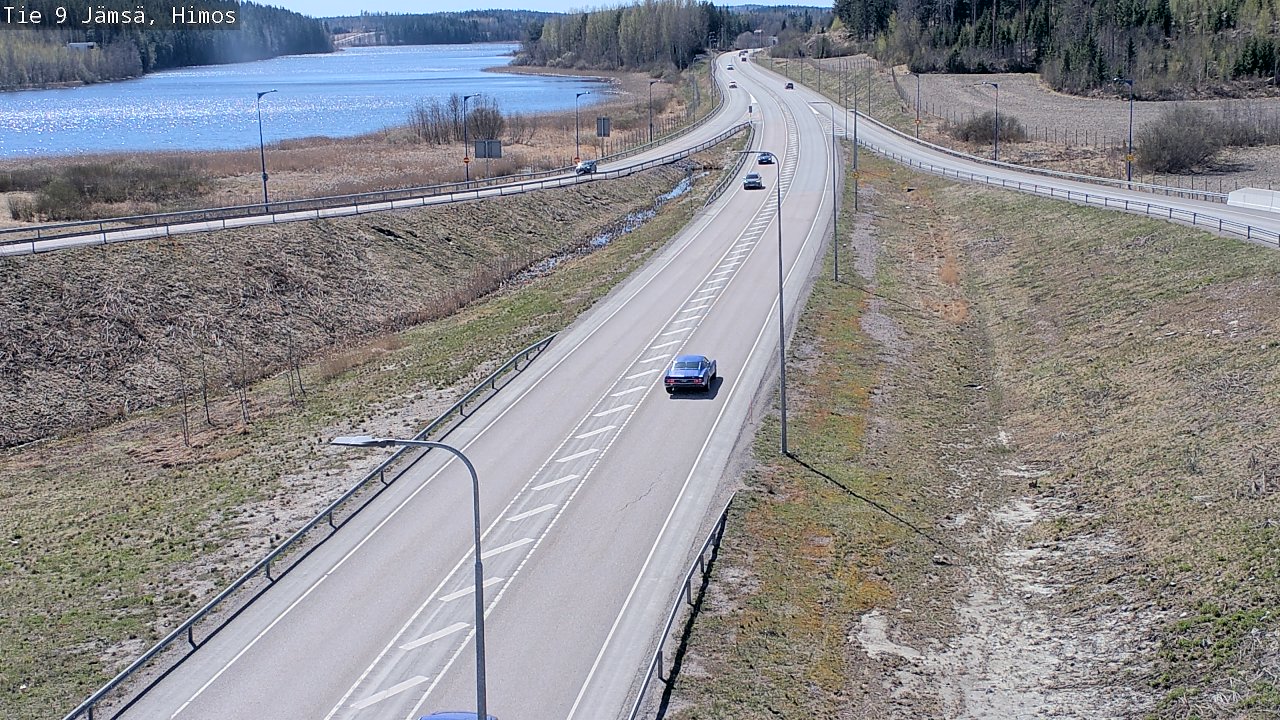 Weather Camera Image Road 9 Jämsä, Himos, Jämsä, Keski-Suomi