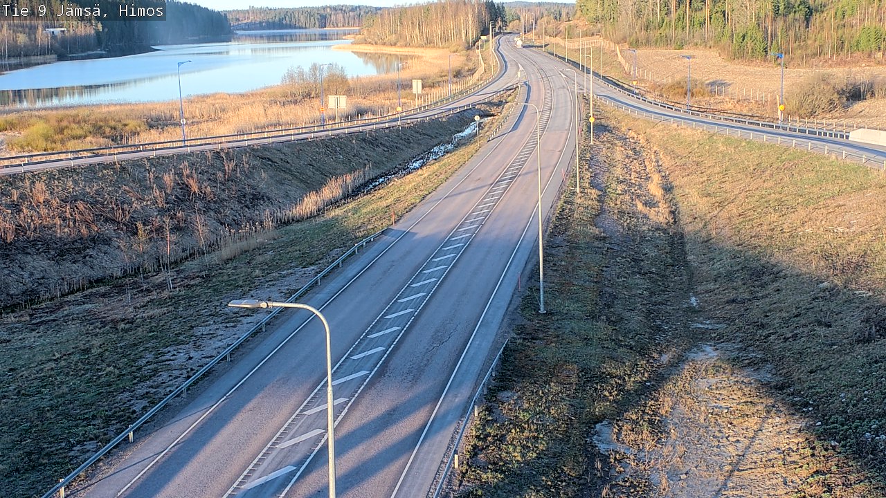 Weather Camera Image Road 9 Jämsä, Himos, Jämsä, Keski-Suomi