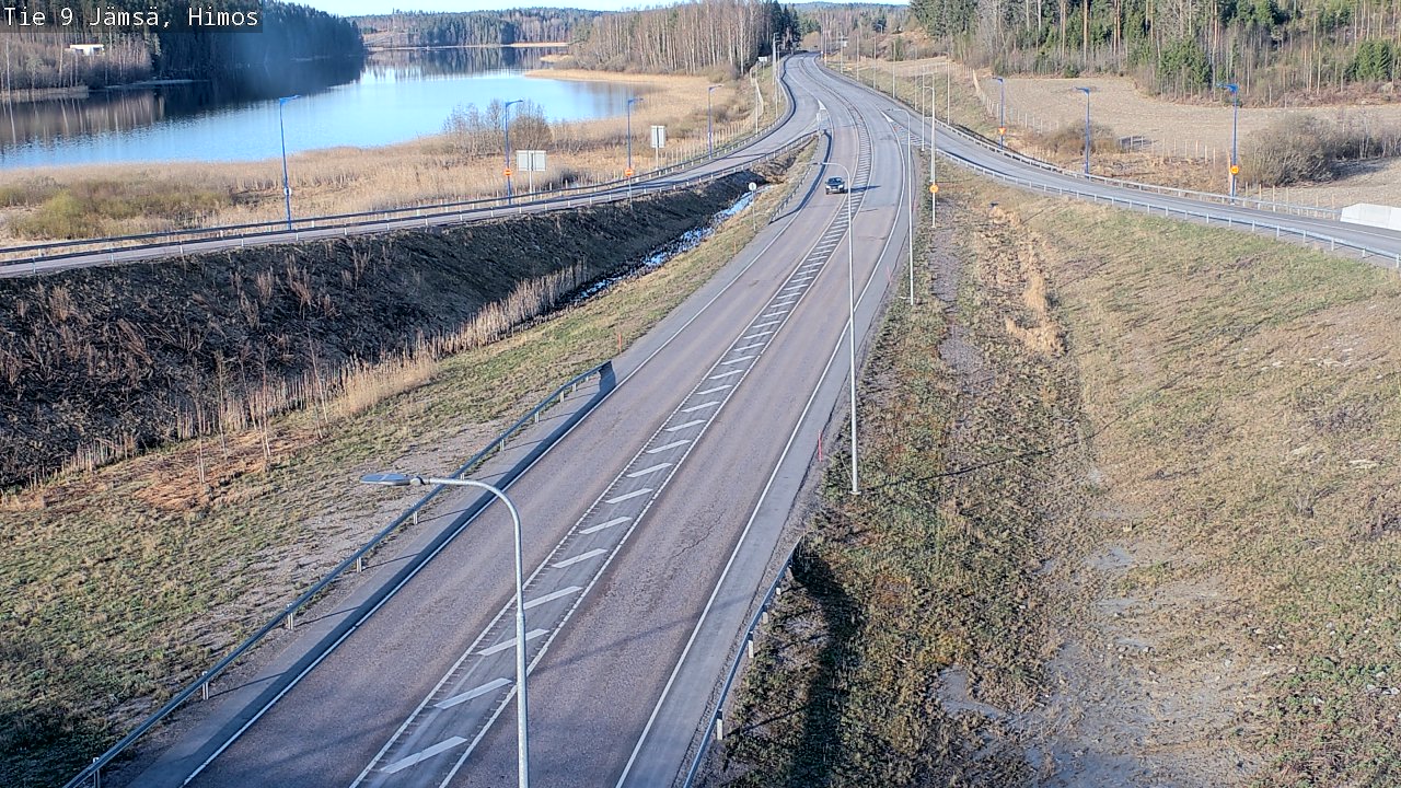 Weather Camera Image Road 9 Jämsä, Himos, Jämsä, Keski-Suomi