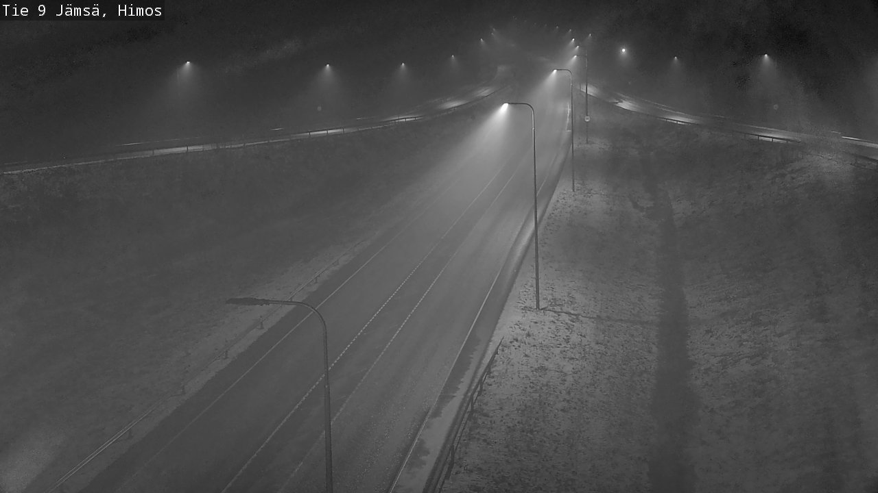 Weather Camera Image Road 9 Jämsä, Himos, Jämsä, Keski-Suomi