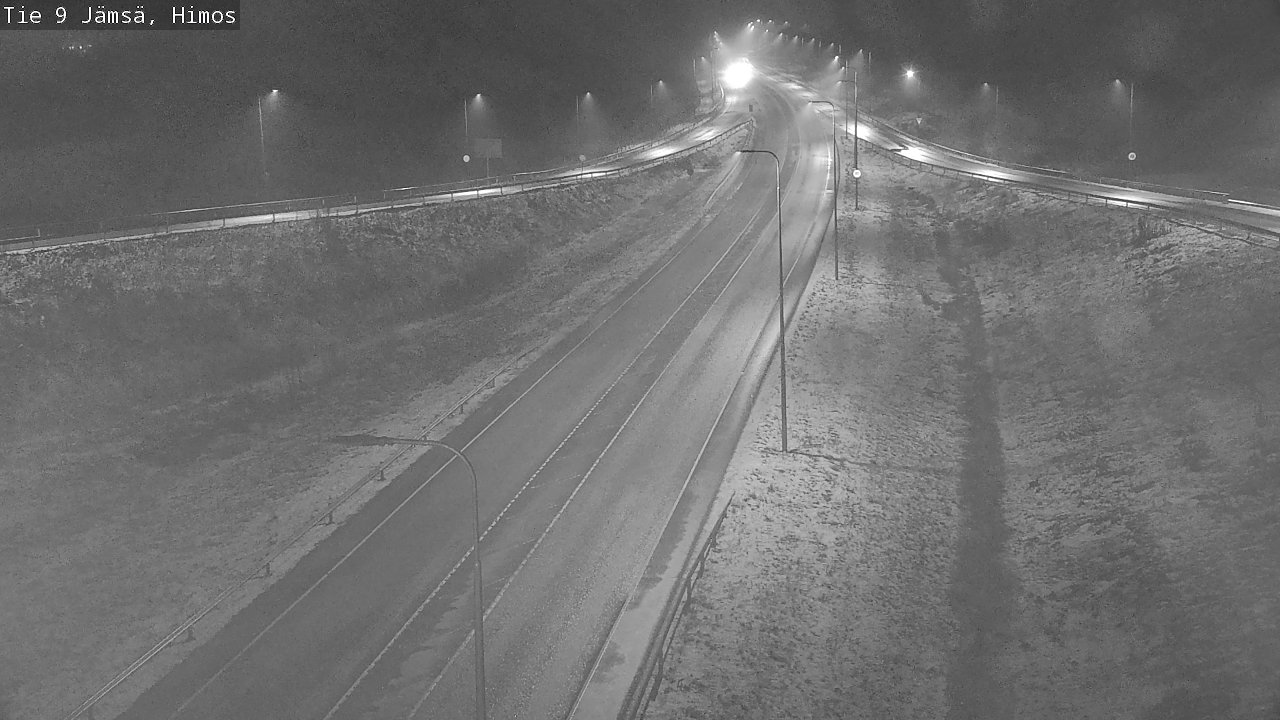 Weather Camera Image Road 9 Jämsä, Himos, Jämsä, Keski-Suomi