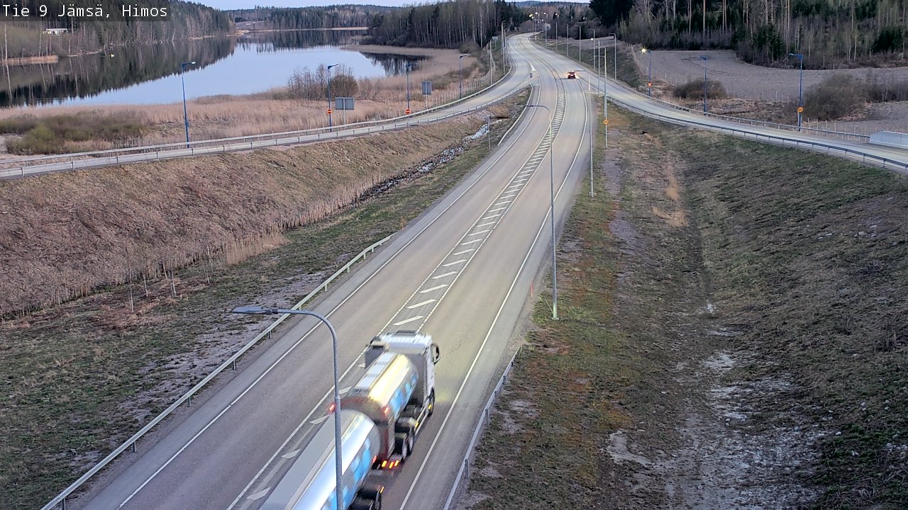 Weather Camera Image Road 9 Jämsä, Himos, Jämsä, Keski-Suomi