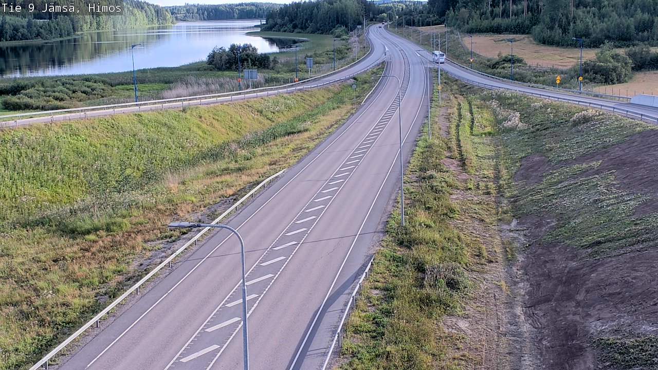 Weather Camera Image Väg 9 Jämsä, Himos, Jämsä, Keski-Suomi
