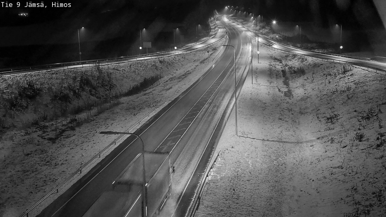 Weather Camera Image Road 9 Jämsä, Himos, Jämsä, Keski-Suomi