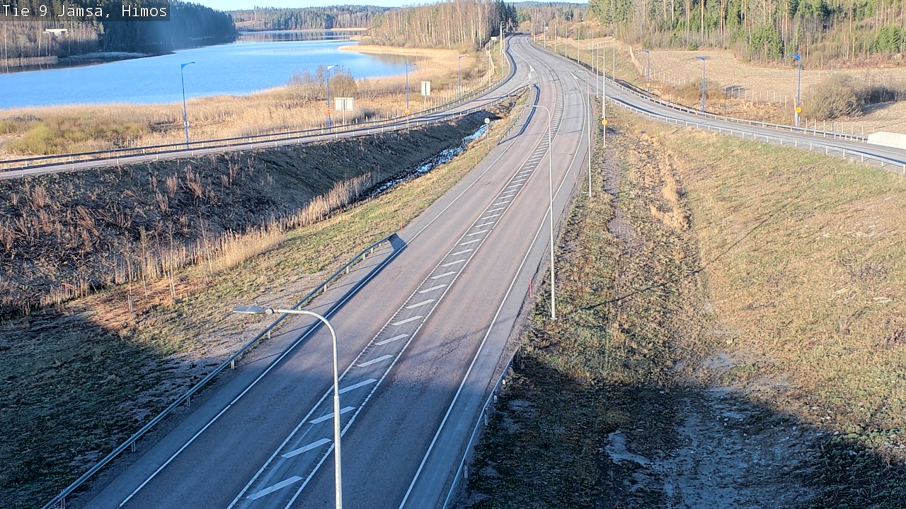 Weather Camera Image Road 9 Jämsä, Himos, Jämsä, Keski-Suomi