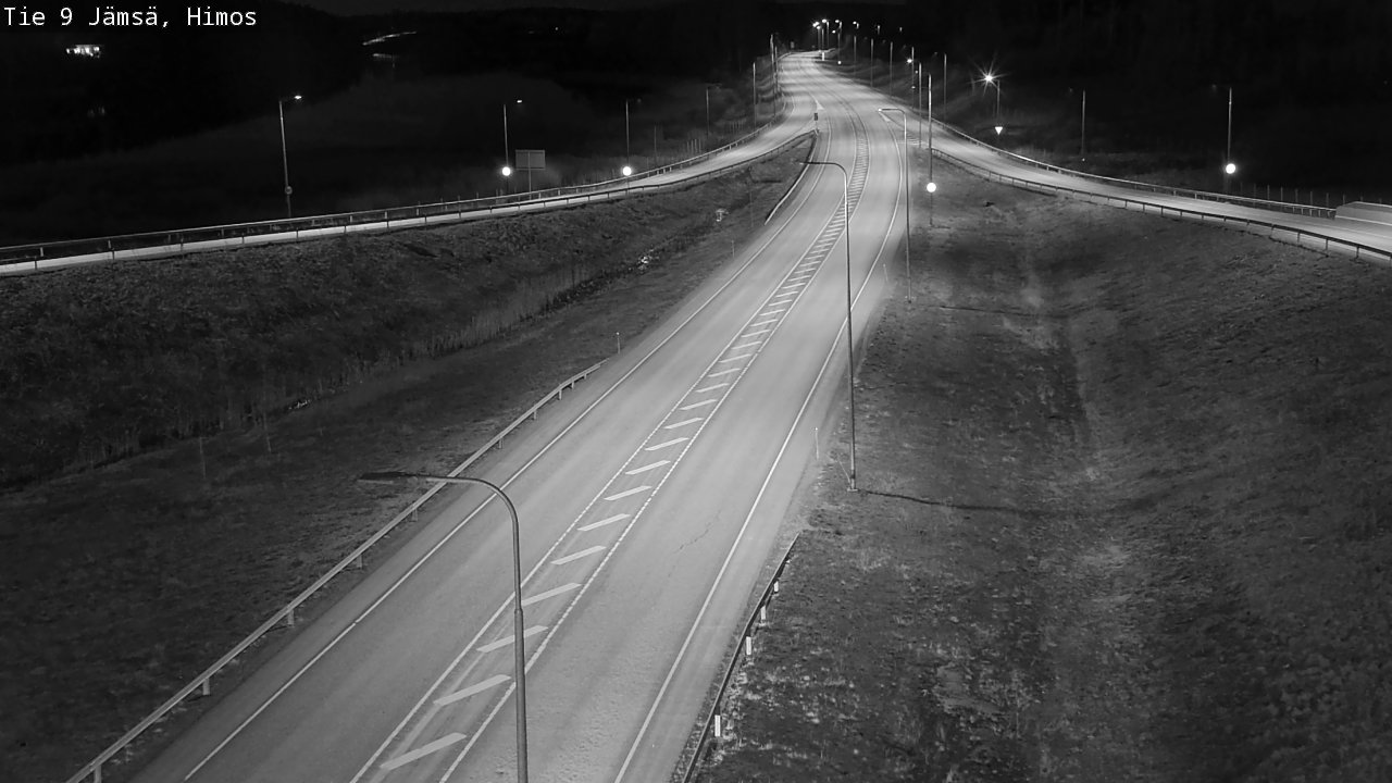 Weather Camera Image Road 9 Jämsä, Himos, Jämsä, Keski-Suomi