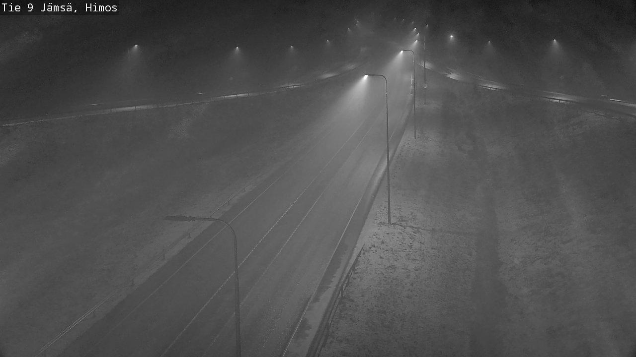 Weather Camera Image Road 9 Jämsä, Himos, Jämsä, Keski-Suomi