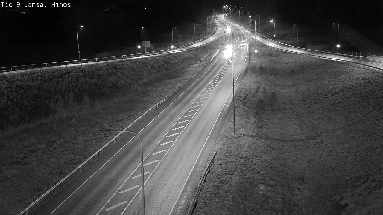 Weather Camera Image Road 9 Jämsä, Himos, Jämsä, Keski-Suomi