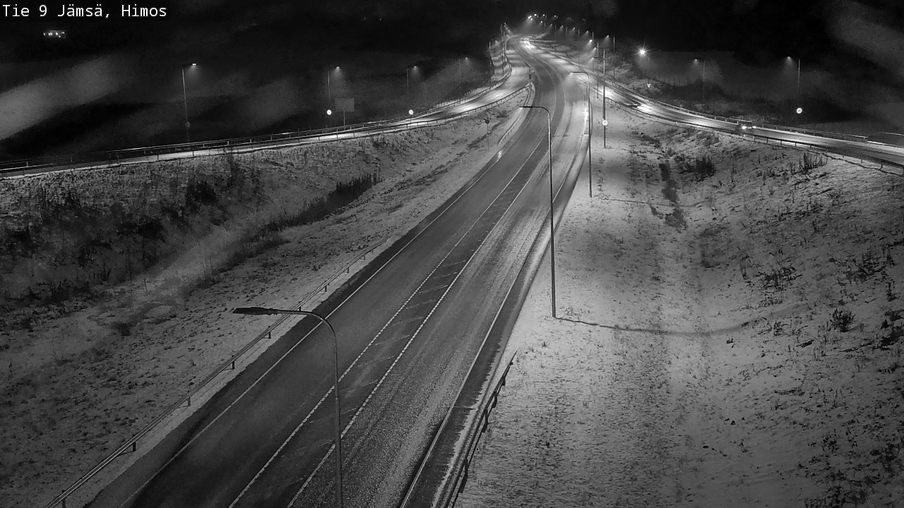 Weather Camera Image Road 9 Jämsä, Himos, Jämsä, Keski-Suomi